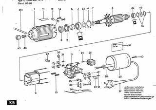 BOSCH Zylinderschraube M3x6,5-4.8 | Ersatzteile für POF 50 | 2603410001