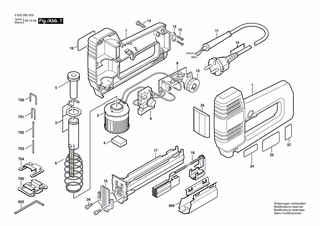 BOSCH Druckfeder | Ersatzteile für PTK 19 E | 1609201258