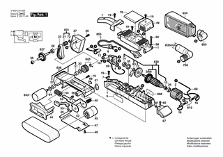 BOSCH Handgriff SCHWARZ | Ersatzteile für PBS 75 AE | 1605133036