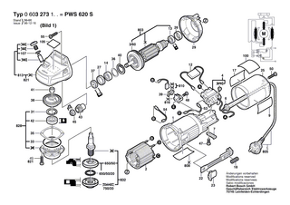 BOSCH Flachkopfschraube DIN 85-AM3x6-CUZN | Ersatzteile für PWS 620 S | 2910110048