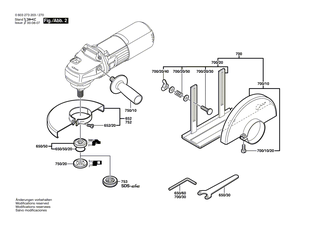 BOSCH Druckfeder | Ersatzteile f�r PWS 710 | 1619P09932