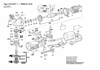 BOSCH Kegelrad Z=11 | Ersatzteile für PWS 6-115 E | 1606333242