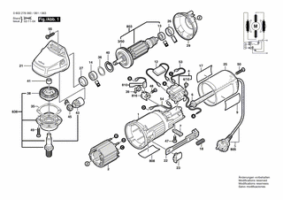 BOSCH Einmaulschlüssel SW17 | Ersatzteile für PWS 500 | 2607950511