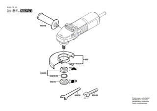 BOSCH Druckfeder | Ersatzteile f�r PWS 5-115 | 1619P09932