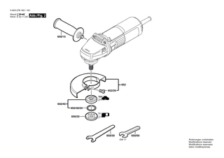 BOSCH Druckfeder | Ersatzteile f�r PWS 500 | 1619P09932