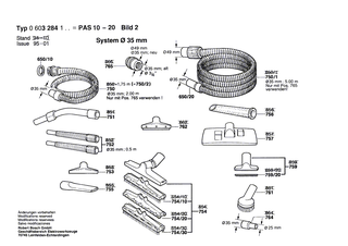 BOSCH B�rsteneinsatz | Ersatzteile f�r PAS 10-20 | 1609202534