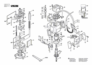 BOSCH Entstörfilter | Ersatzteile für POF 800 ACE | 1617328025