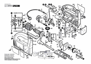 BOSCH Ausgleichscheibe 0,3 MM | Ersatzteile für PST 800 PAC | 2600100607