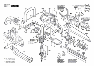 BOSCH Getriebegehäuse | Ersatzteile für PFZ 1200 A | 3605109010