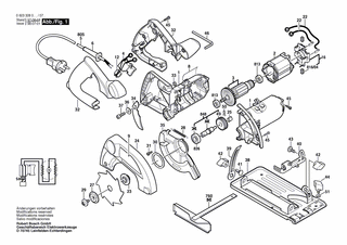 BOSCH Spannscheibe | Ersatzteile für PKS 40 | 1605703108