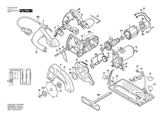 BOSCH Schalter | Ersatzteile für PKS 40 | 2610386951