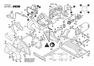 BOSCH Kontaktfeder | Ersatzteile für PKS 66 | 1601290010