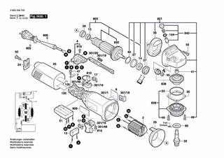 BOSCH Flachkopfschraube DIN 85-AM3x6-CUZN | Ersatzteile für PWS 13-125 CE | 2910110048