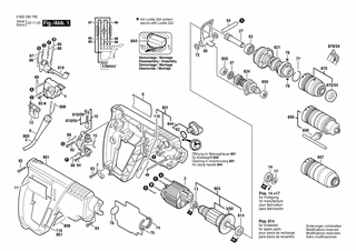 BOSCH Firmenschild | Ersatzteile für PBH 200 FRE | 1611110A37