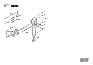BOSCH Leitungshalter | Ersatzteile f�r PBH 200 FRE | 1611035005