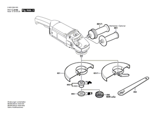 BOSCH Ausgleichscheibe 0,25 MM DICK | Ersatzteile für PWS 1900 | 1600190038