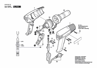 BOSCH Gleichstrommotor 115-240V | Ersatzteile für PHG 2 | 1609201572