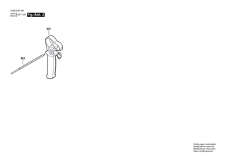 BOSCH Zylinderstift | Ersatzteile f�r PBH 200 FRE | 1613160022