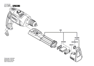 BOSCH Rastkappe | Ersatzteile für PSB 1000 RCA | 2600590006