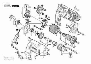 BOSCH Blechschraube DIN 7981-ST2,2x9,5-C-H | Ersatzteile für PSB 500-2 | 2910611002
