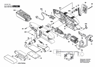 BOSCH Feder | Ersatzteile für PBS 7 A/AE | 2610392308