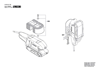 BOSCH Feder | Ersatzteile für PBS 7 A/AE | 2610392308