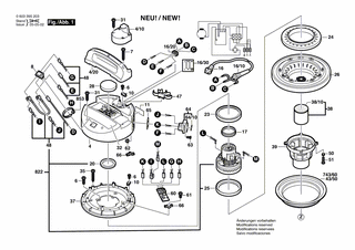 BOSCH Netzanschlussleitung L=5 M | Ersatzteile für PAS 12-27 F | 1609203A86