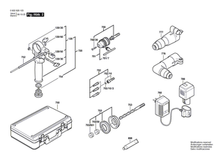 BOSCH Fl�gelschraube M6x(15)55 | Ersatzteile f�r PBH 12 VR | 1613480007