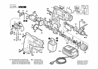 BOSCH Gehäuseschale GRUEN | Ersatzteile für SR 9,6 E | 2605104354