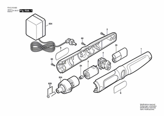 BOSCH Planetengetriebe | Ersatzteile für PSR 2,4 V | 2610991239