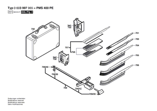 BOSCH Schaltergriff GELB | Ersatzteile f�r PMS 400 PE | 2608001013