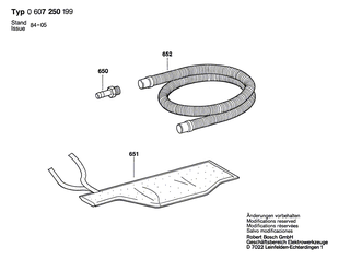 BOSCH Spannstift | Ersatzteile f�r 50 WATT-SERIE | 3609200306