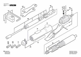 BOSCH Spannzange Ø 1,0 MM | Ersatzteile für 50 WATT-SERIE | 3609201185