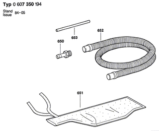 BOSCH Spannstift | Ersatzteile f�r Pw-Exzenterschleifer | 3609200306