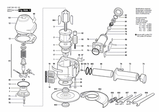 BOSCH Dichtkappe | Ersatzteile für 2.5 KW | 3600508001