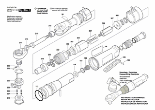 BOSCH Nockenwelle | Ersatzteile für 1/2 RATSCHE | 3609202A81