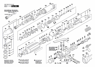 BOSCH Sperrbolzen | Ersatzteile für 180 WATT-SERIE | 3603150203