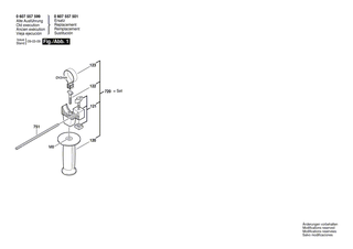 BOSCH Spannband �43 MM | Ersatzteile f�r DBH 740 | 1611316006