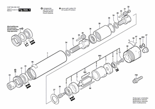 BOSCH Nadelrolle | Ersatzteile für 120 WATT-SERIE | 3603201000