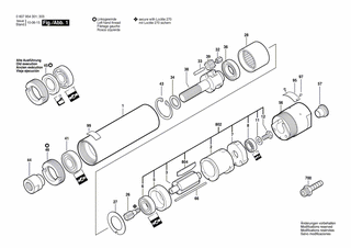 BOSCH Rillenkugellager 7x19x6 | Ersatzteile für 120 WATT-SERIE | 2600905032