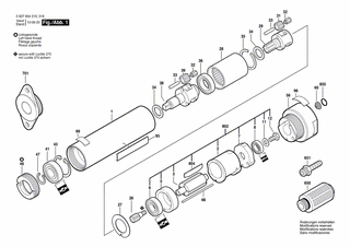 BOSCH Nadelrolle | Ersatzteile für 120 WATT-SERIE | 3603201000