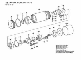 BOSCH Sicherungsring DIN 471-15x1-FSt | Ersatzteile für 370 WATT-SERIE | 2916650006