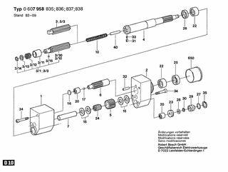 BOSCH Kugel DIN 5401-4 MM-III-ST | Ersatzteile für Vorsatzgetriebe | 1903230007