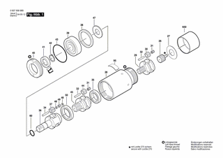 BOSCH O-Ring 15,0x1,0 MM | Ersatzteile für 740 WATT-SERIE | 3600210054