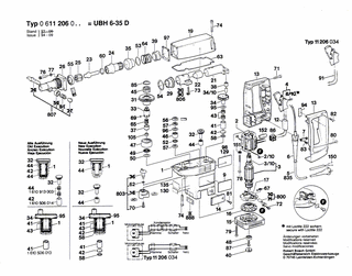 BOSCH Zusatzhandgriff M8 | Ersatzteile für UBH 6/35 D | 1612025019