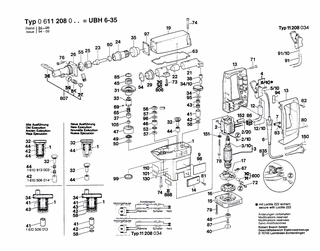 BOSCH Aderendhülse | Ersatzteile für UBH 6-35 | 3604477009