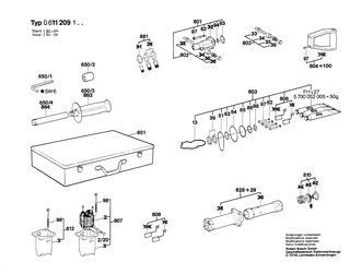 BOSCH Senkschraube M 8x16 DIN 7991-8.8 | Ersatzteile f�r UBH 12/50 | 2910540238