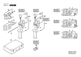 BOSCH Leitungshalter | Ersatzteile f�r UBH 2-20 SERL | 1611035005