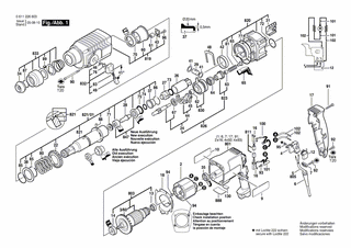 BOSCH Druckfeder | Ersatzteile für GBH 2 SE | 1614611009