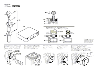 BOSCH Firmenschild | Ersatzteile f�r PBH 380 | 1611110673
